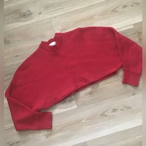 Wilfred Free Merino Wool Lolan Crop Sweater 2
